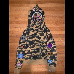 Bap shark hoodie